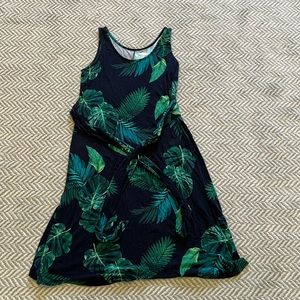 Palm print Old Navy Maternity dress